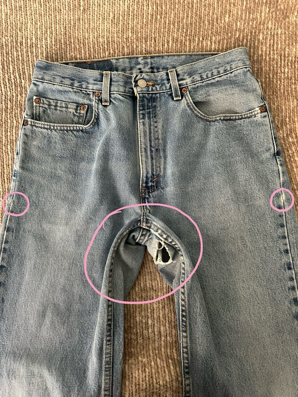 DENIM RECYCLE: Levi’s 505 Regular Fit, W33 x L30